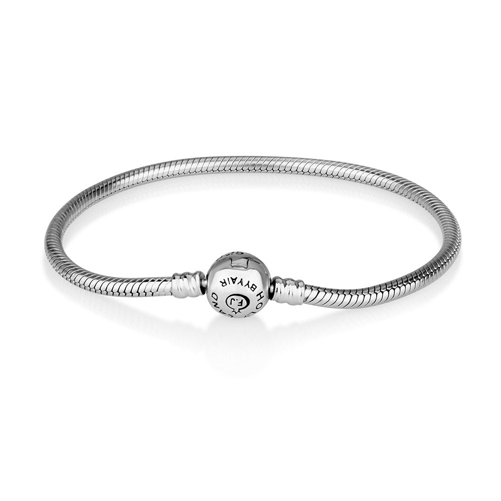 Hamsa Hand Charm with Turquoise Stone – 925 Sterling Silver – Fits Most Bracelets – 0.59"