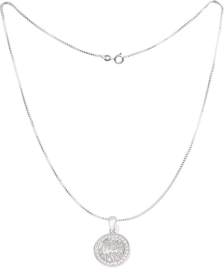 Shema Israel abstract Kabbalah Pendant – 925 Sterling Silver, Made in Israel
