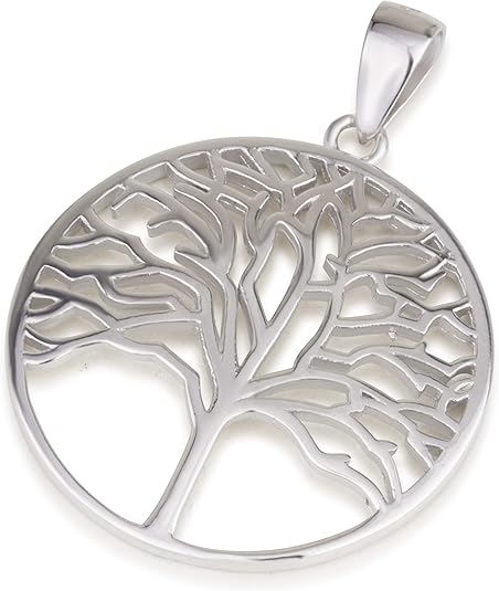Tree of Life Pendant – Openwork Design – 925 Sterling Silver