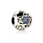 Star of David Charm with Hoshen CZ – 925 Sterling Silver – 2 Colors