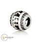 Ani Ledodi Charm – 925 Sterling Silver with CZ – Hebrew Love Blessing Bead
