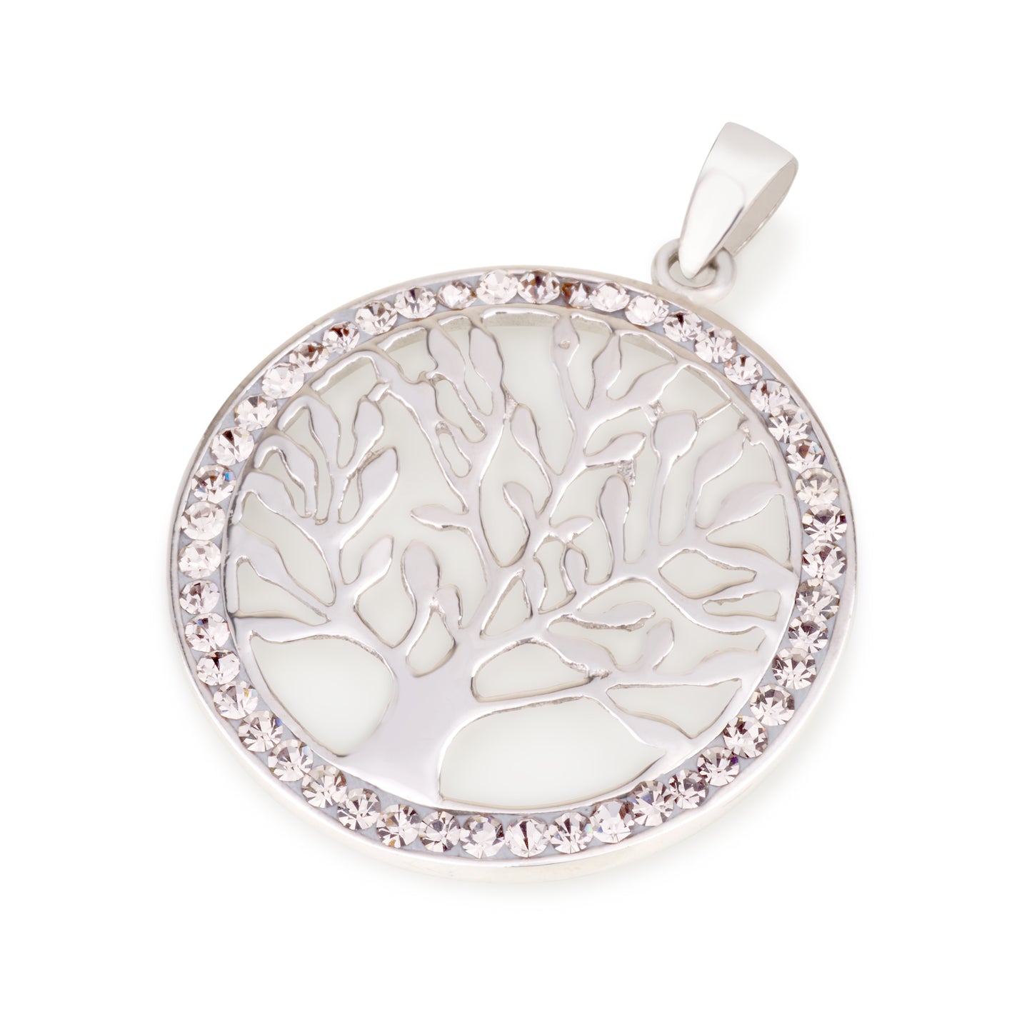 Openwork Tree of Life Pendant – 5 Color Options – 925 Sterling Silver
