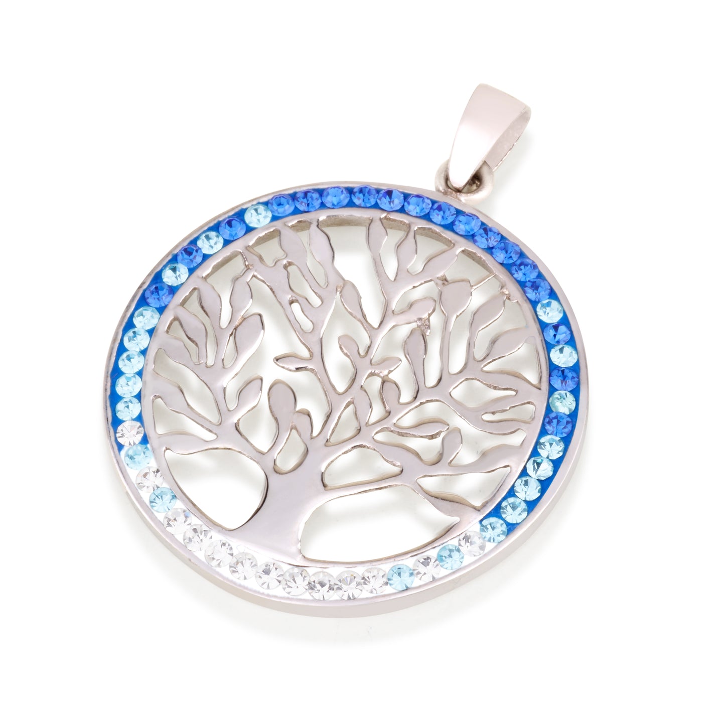 Openwork Tree of Life Pendant – 5 Color Options – 925 Sterling Silver