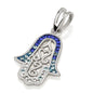 Openwork Hamsa Pendant – 3 Color Options – 925 Sterling Silver